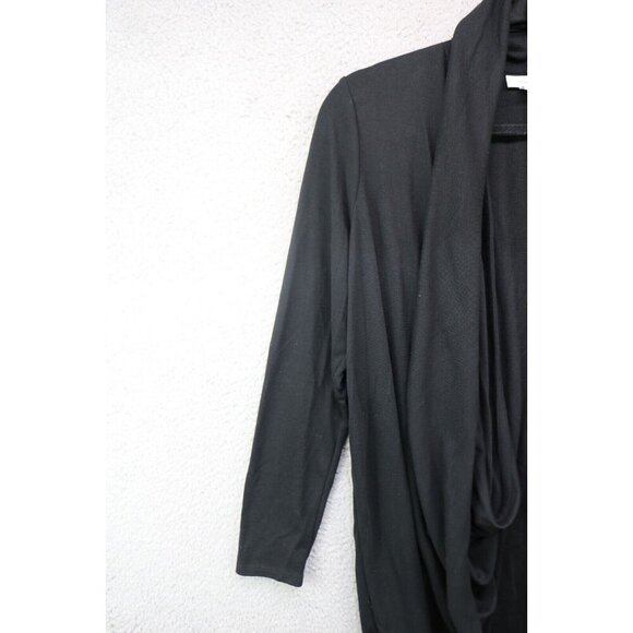 Pure Jill Black Open Front Cardigan-Size Medium - Picture 7 of 10